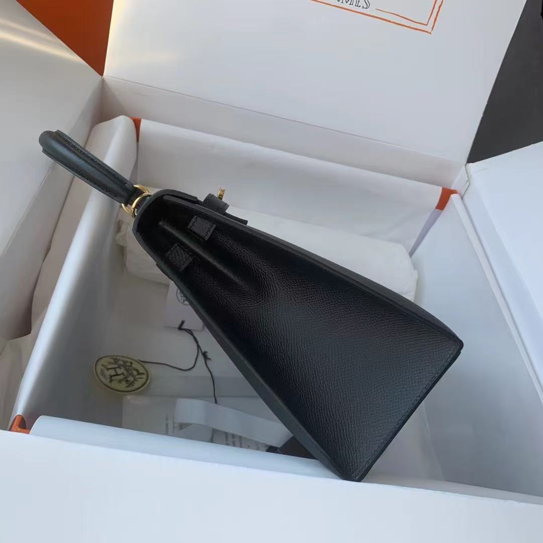 에르메스 켈리백28 블랙 앱송